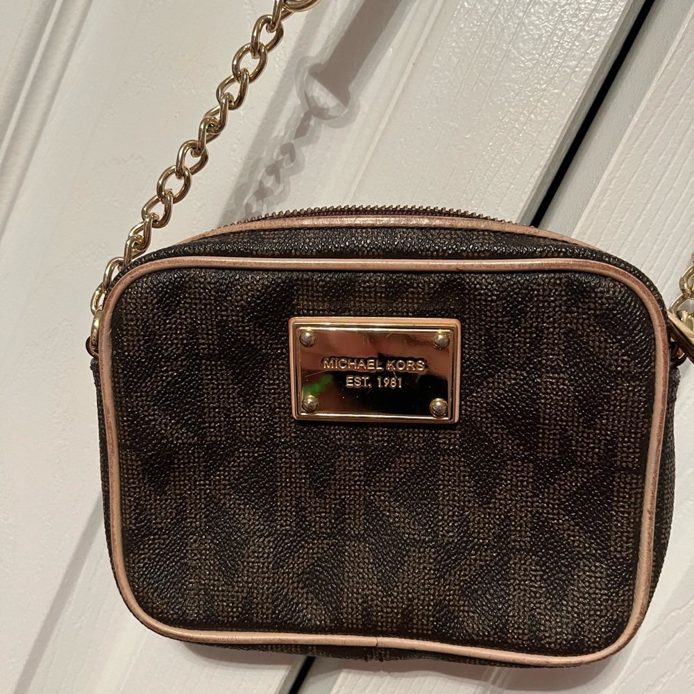 Michael Kors Brown Crossbody Bag